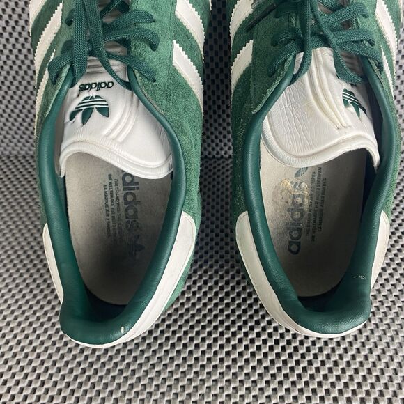 Adidas Gazelle Men Size 13 Green Suede Low Top Lace Up 029002 - Picture 10 of 14